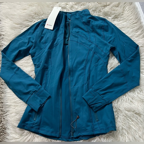 Lululemon Turquoise Color Define Jacket Size 8 - Picture 4 of 5
